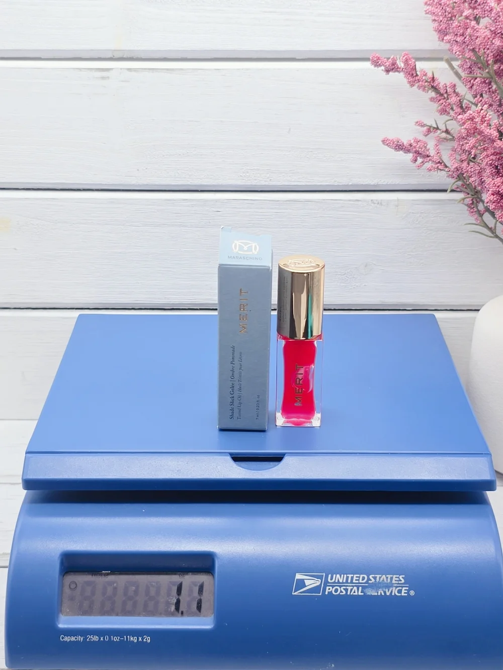Merit Shade Slick Gelee Maraschino Tinted Lip Oil